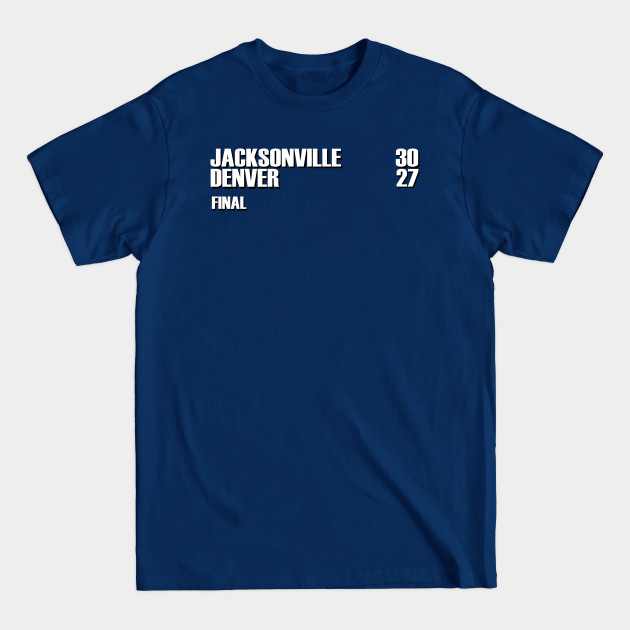 Discover Greatest Jax Jaguars Upset in the Playoffs - Jacksonville Jaguars - T-Shirt