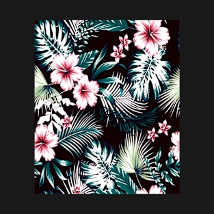 tropical pattern T-Shirt