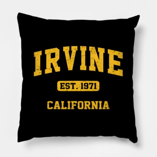 Irvine California State Athletic Pillow