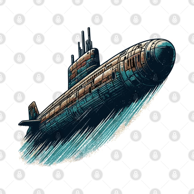 Submarine by Vehicles-Art