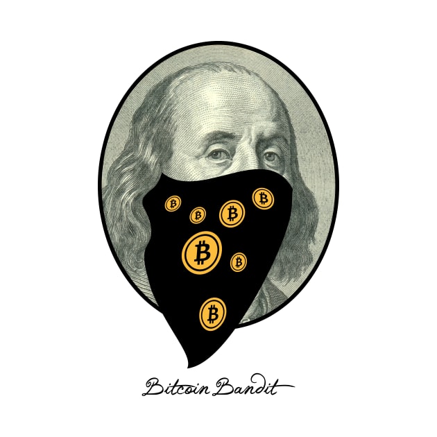 Bitcoin Bandit by CryptoTextile
