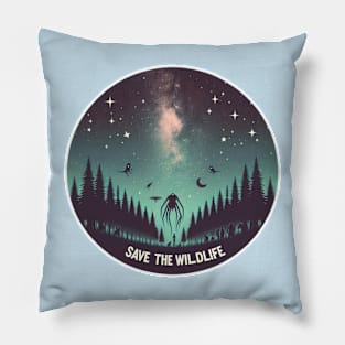 Save the wildlife Pillow