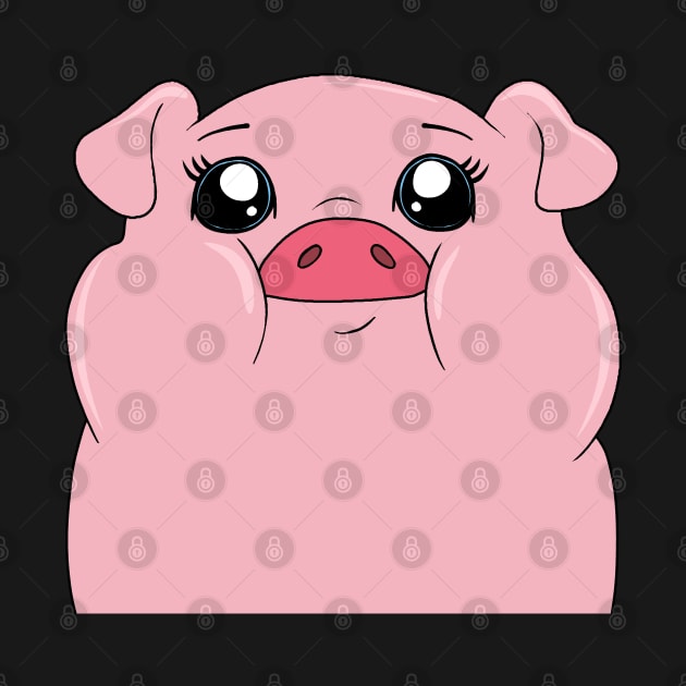 Cute Pig by valentinahramov