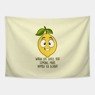 When Life Gives You Lemons, Make Nimbu ka Achar! Tapestry