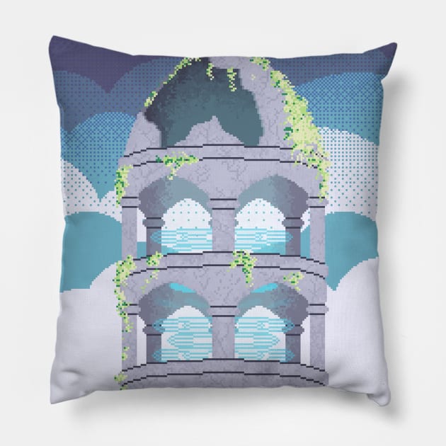 Stormterror’s Lair - Genshin Impact Pillow by pixtees