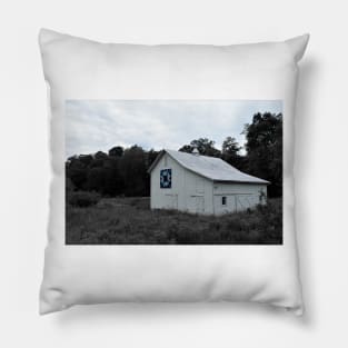 White Barn Pillow