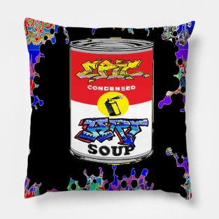 pop soup art graffiti 23 Pillow