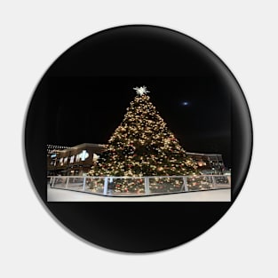 Christmas at Night Pin