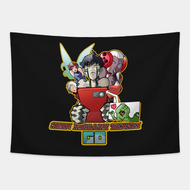 SHIN MEGAMI TENSEI GO! Tapestry by SteveChopz