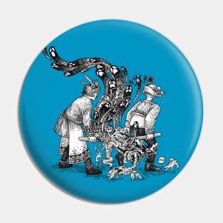 The Peasant Wedding Pin