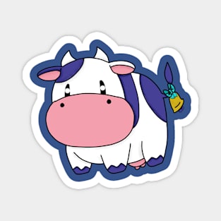 Blueberry cow Magnet