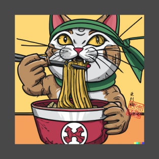 Samurai Cat T-Shirt