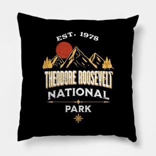 Theodore Roosevelt National Park Pillow