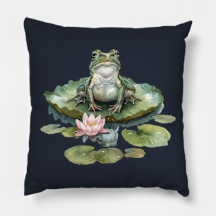 Wonderful frog! Pillow