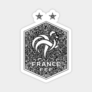 FRANCE NATIONAL FOOTBALL TEAM (Équipe de France de football) Magnet