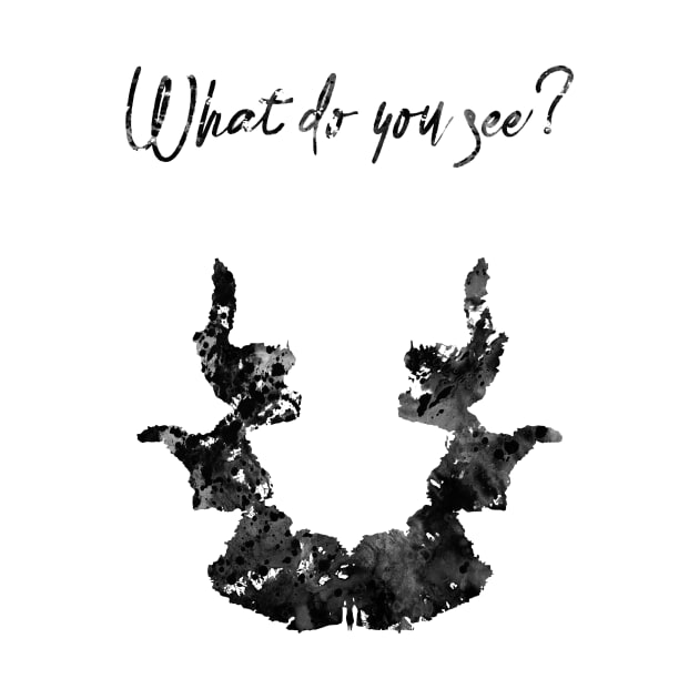 Rorschach inkblot test by erzebeth