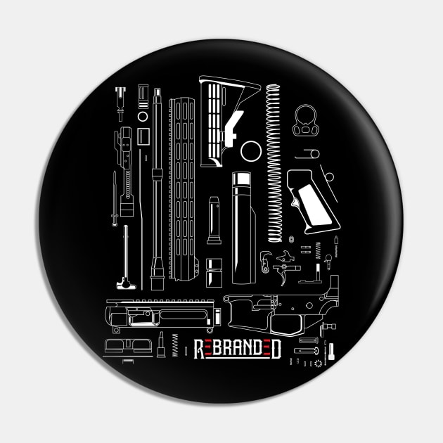 Rebranded AR15 Parts Pin by Rebranded_Customs