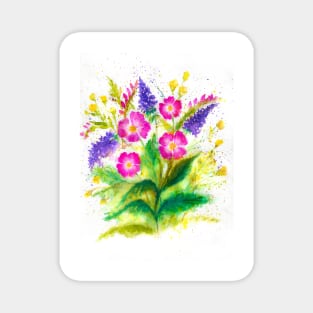 Watercolor floral 5 Magnet