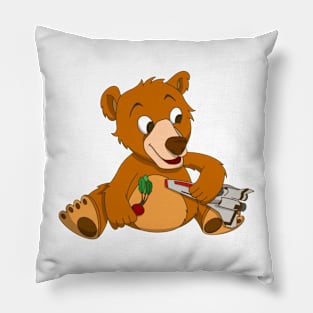 bears play with beets, battlestar galactica Pillow