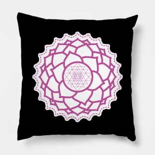 Sacred Geometry Yoga Blossom Pillow