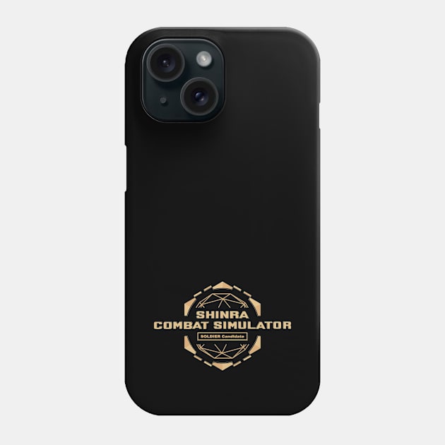 Shinra Combat Simulator Phone Case by 128kbmemcard