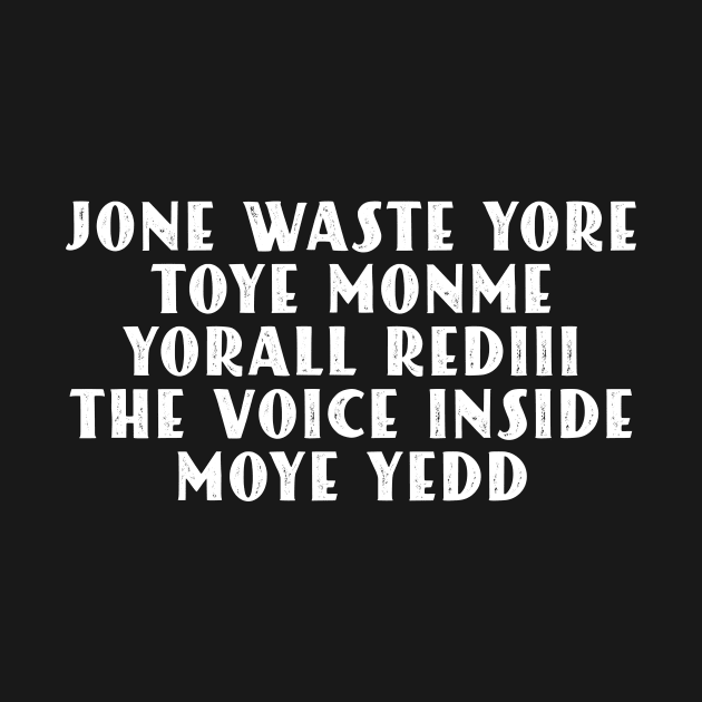 JONE WASTE YORE Funny I Miss You Jone Waste Yore Toye Monme by DesignergiftsCie