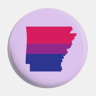 Arkansas Bi Pride Pin