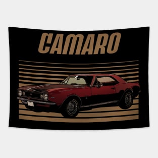 Chevrolet Camaro 1967 Awesome Automobile Tapestry