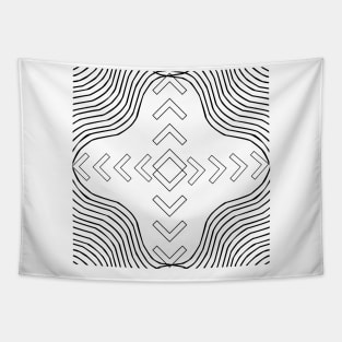 Abstract Tee Tapestry