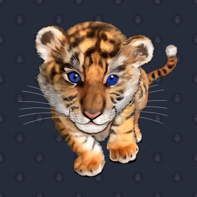 Little tiger /The Year of the tiger 2022 / No text by SafSafStore