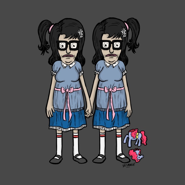 Tina Burger The Shining parody horror design by AtomicMadhouse