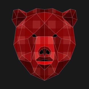 Buffalo Red Plaid Bear T-Shirt
