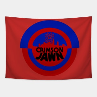 Crimson JAWN Tapestry