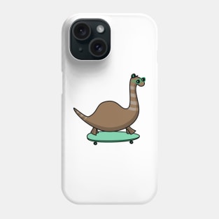 Skateboard dinosaur Phone Case