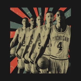 Fab Five || Basketball T-Shirt