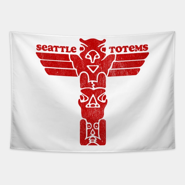 Defunct Seattle Totems Hockey 1958 Tapestry by LocalZonly