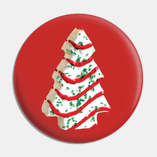 Christmas Tree Cake Pin