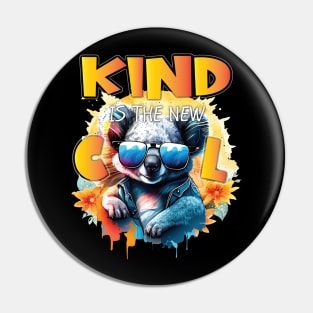 Cute Kind Is The New Cool Friendship Be Kind Koala Bear Pin