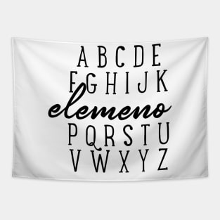 Alphabet Elemeno Tapestry