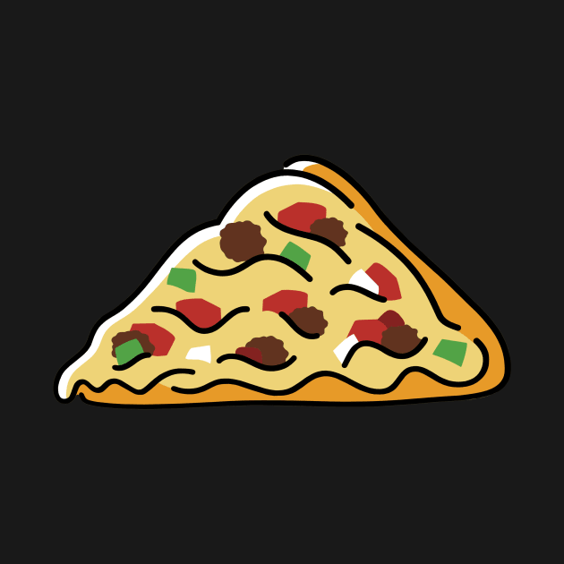 Pizza - Supreme by BigOrangeShirtShop