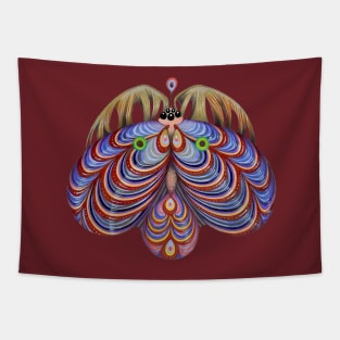 Moth of darkness Tapestry