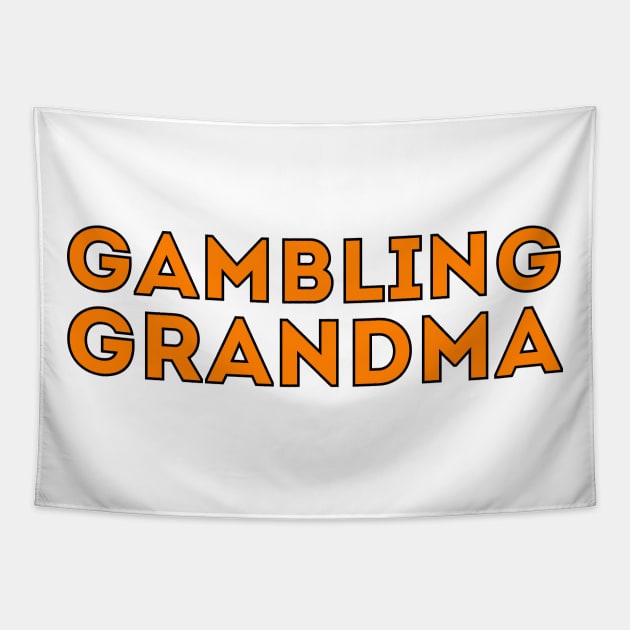 Gambling Grandma Tapestry by DiegoCarvalho