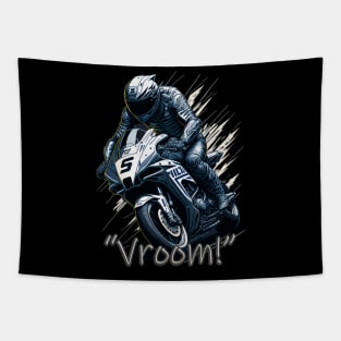 VROOM, BIKERS Tapestry