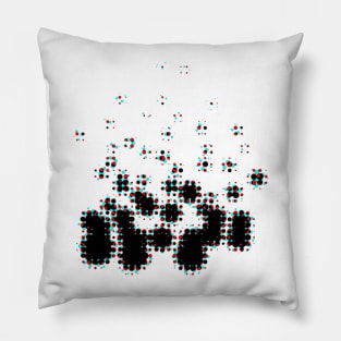 Glitch Texture Pillow