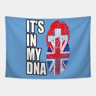 Switzerland And British Mix DNA Heritage Tapestry