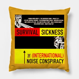 survival sickness throwback design 2000 Pillow