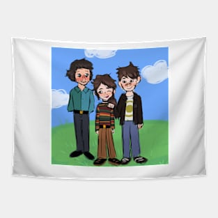 Family portrait Tapestry