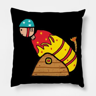 Human Cannonball Pillow