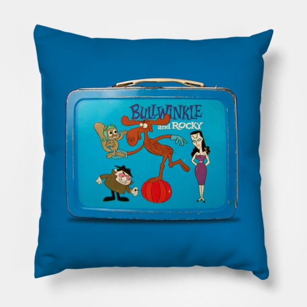 Bullwinkle Lunch Box Pillow by offsetvinylfilm