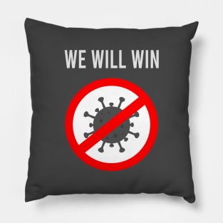 We Will Win Covid19 | Gift Pillow